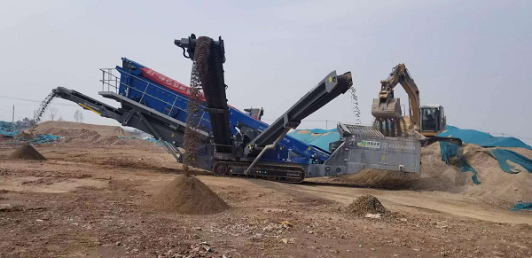 伊滨区建筑垃圾西提庄资源化处置点